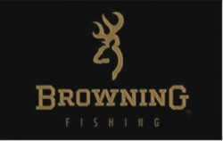 Nlepka Browning, ve. 24x15cm, farba zlat/ierna
