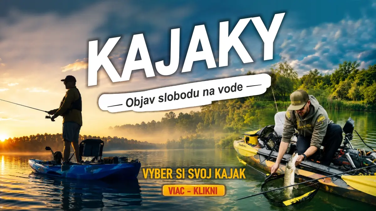 Rybadrske kajaky - vyber si svoj kajak