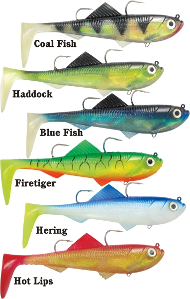 Ripper Sea Boss Lure, f. coal fish, 23cm/350g