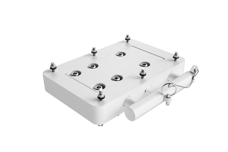 HD Composite rýchloupínací držiak - biely